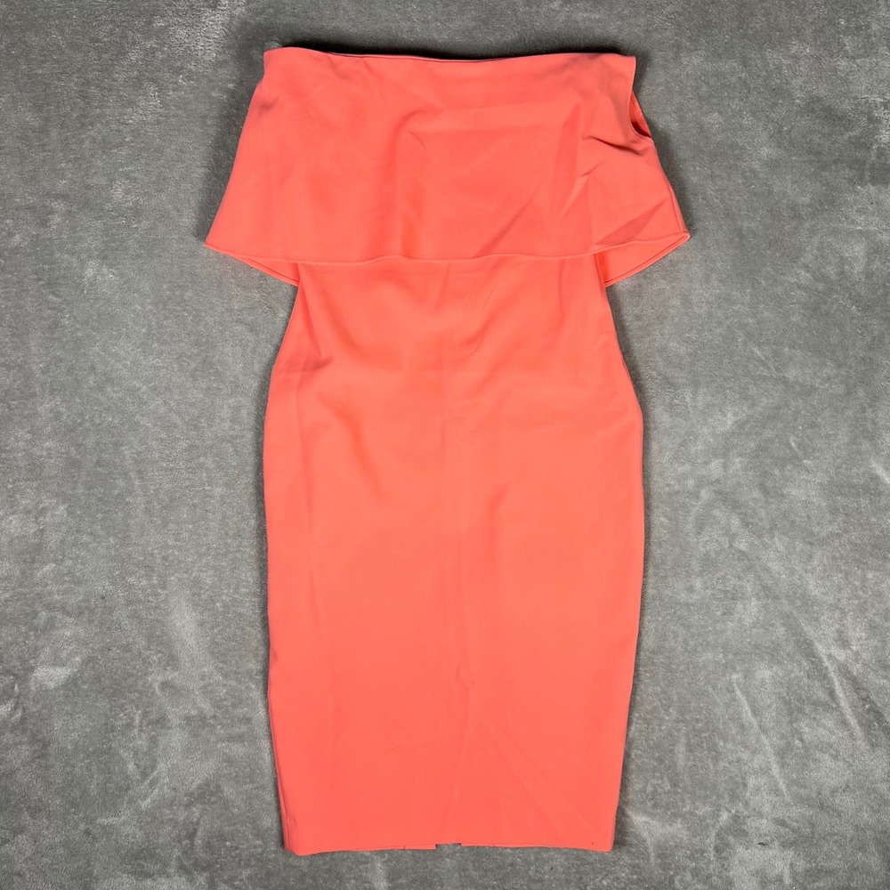 LIKELY Dress Womens 6 Revolve Driggs Strapless Popover Midi Dress Coral Pink - Picture 3 of 8